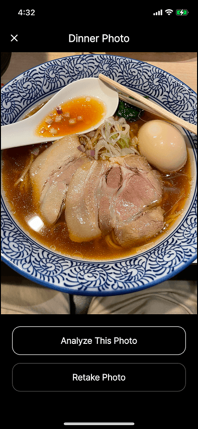 Fitlog AI App - Screen 4